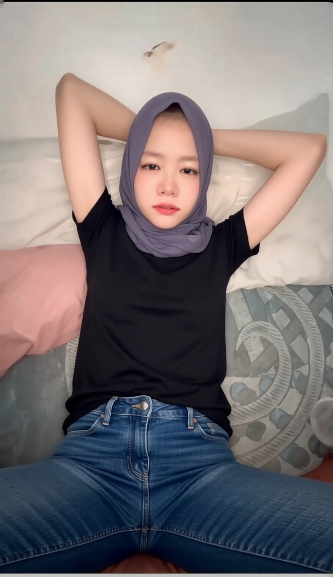 hijab tocil crt muka