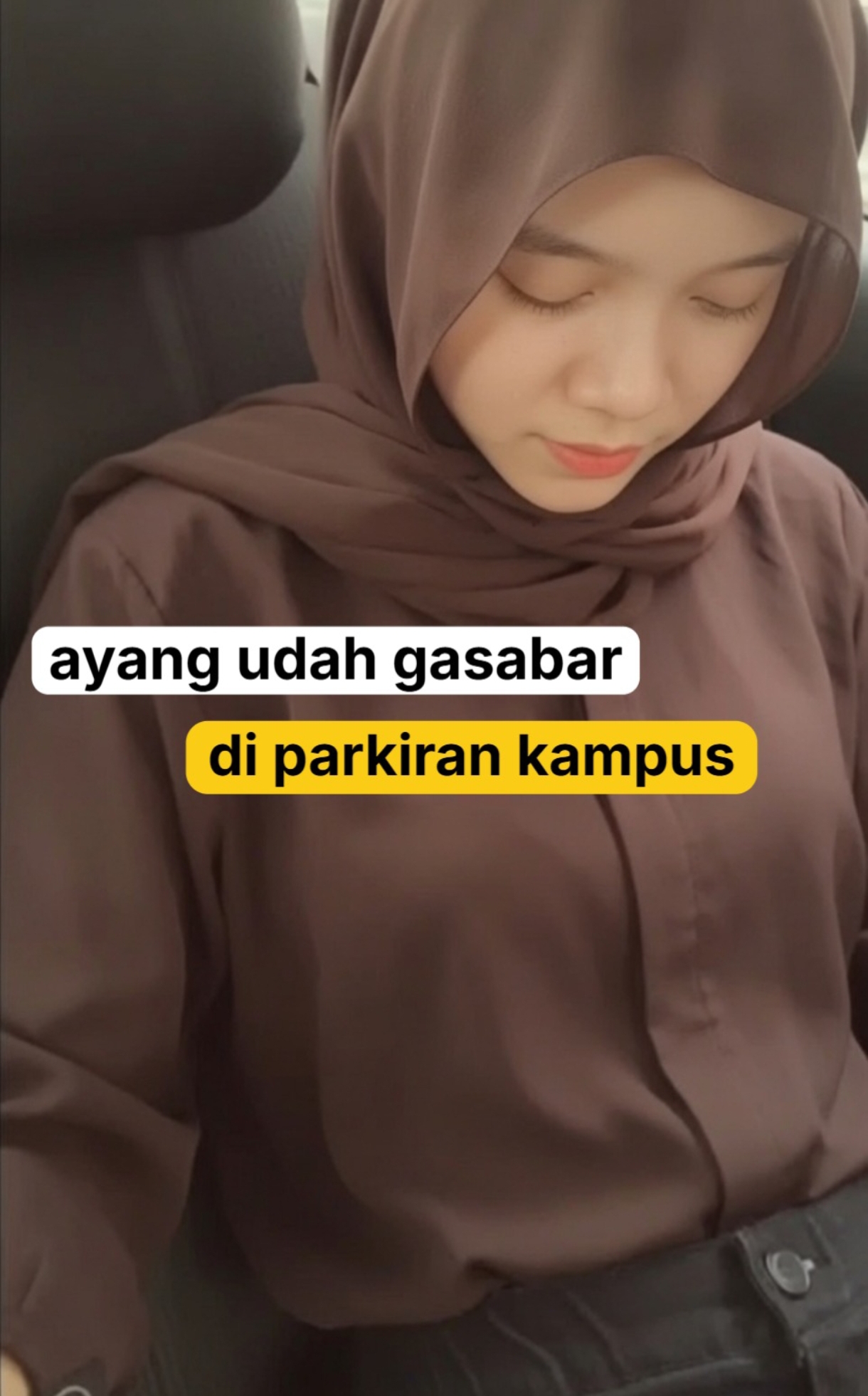 udah gak sabar